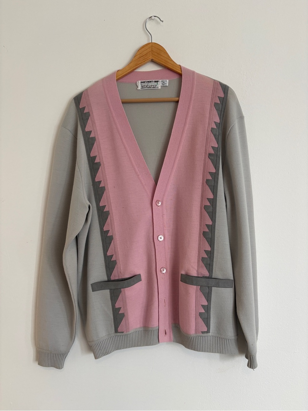 Vintage Bob’s Men’s Shop Knott’s Berry Farm Cardigan XL USA